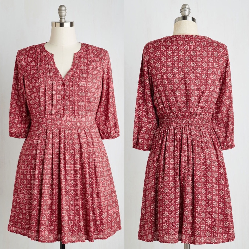 Homemade Horchata Dress by ModCloth in 3X